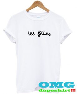 Les filles t shirt