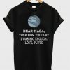 Pluto Message Nasa T-Shirt