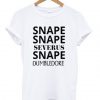 Snape Severus Dumbledore T-shirt