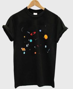 Space Planet Galaxy T-shirt