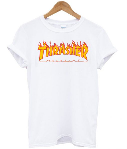 Thrasher Magazine Fire Tshirt