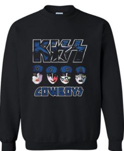 Kiss Hotter Than Hell Dallas Cowboys Sweatshirt