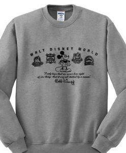 Walt Disney World Mickey Mouse Sweatshirt