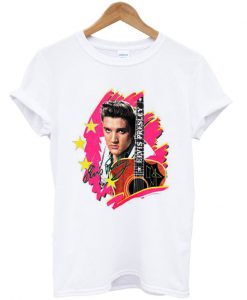 Elvis Presley The King Vintage With Guitar T-Shirt
