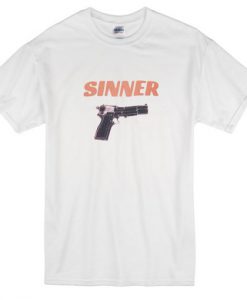 Sinner Gun Tshirt