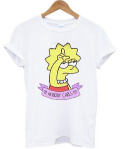Nobody Cares Lisa Simpson T-shirt