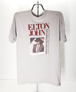 Elton John Breaking Hearts Tour T-shirt
