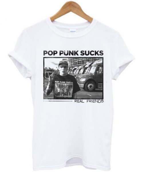Pop Punk Sucks Real Friends T-shirt