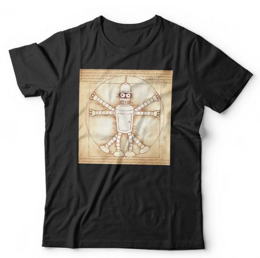 Vitruvian Bender T-shirt