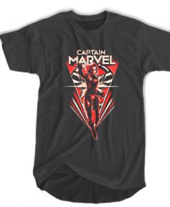 Avenger Endgame Captain Marvel T-shirt