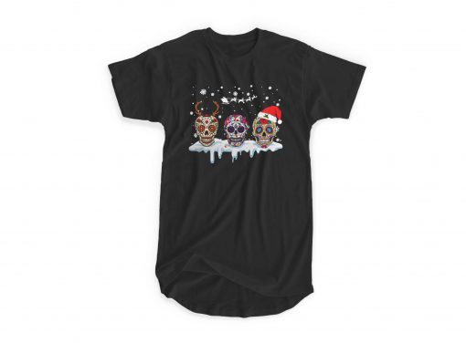 Christmas Sugar Skull T-shirt