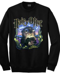 Hairy Otter Meme Sweatshirt