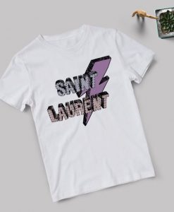 Saint Laurent Lightning Bold T-shirt