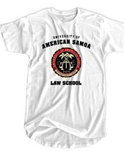 University Of American Samoa Law School T-shirt