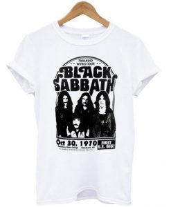 Black Sabbath Paranoid World Tour T-shirt