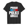 Proud Police Uncle T-shirt