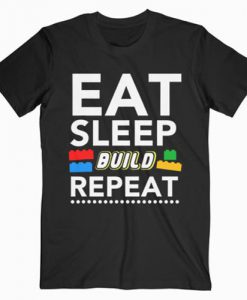 Sleep Eat Build Repeat T-shirt