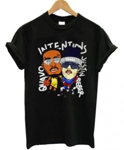 Justin Bieber Quavo Intentions T-shirt