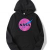 Nasa Pink Logo Hoodie