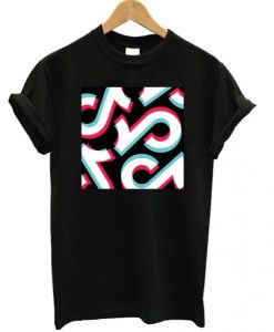 Tik Tok Pattern T-shirt