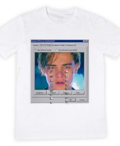 Crying Leonardo Dicaprio Ms Dos T-shirt