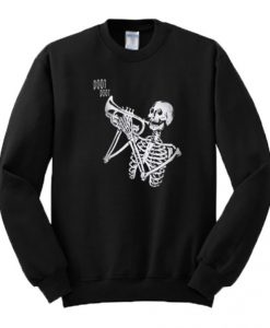 Skeleton Trumpet Sweatshirt