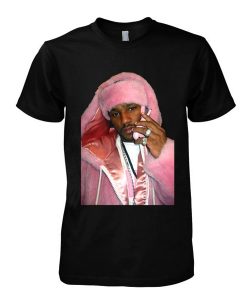 Tupac Shakur Pink Fur T-shirt