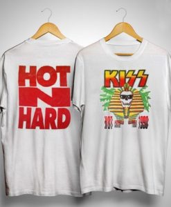 KISS Hot n Hard Band T-shirt