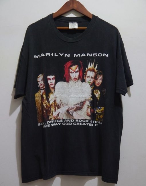 Marilyn Mansion Deadstock Tour T-shirt