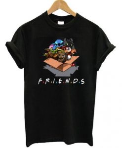 Lilo Stitch Baby Groot Baby Yoda Friends Merme T-shirt