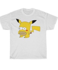 Homer Pikachu Meme T-shirt
