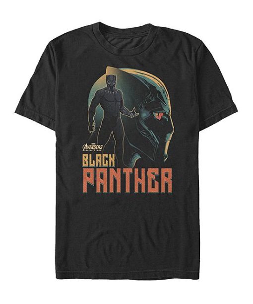 Black Panther Black King Wakanda Sil T-shirt