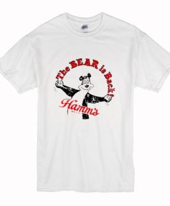 Cool Retro Hamm's Beer Bear is Back T-Shirt