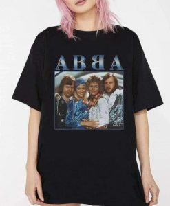 ABBA 90s Vintage Throwback T-Shirt
