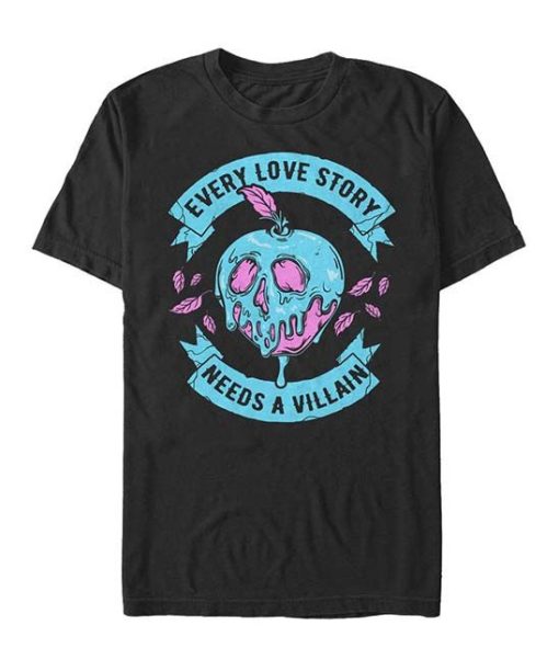Every Love Story Disney Villain T-shirt