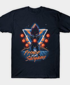 Retro Saiyan Prince T-Shirt