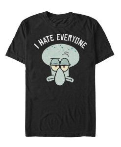Squidward I Hate Everyone T-shirt