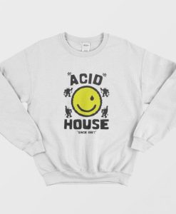 Acid House Smile Funny Sweatshirt