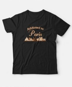 Addicted To Paris T-shirt Vintage