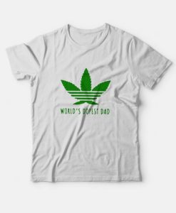 Adidas Weed World’s Dopest Dad T-Shirt