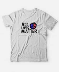 All Lives Matter Flag T-shirt