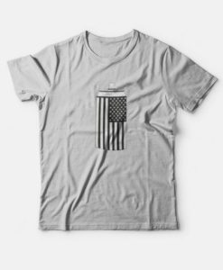 America Drinking Fan T-shirt