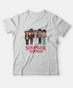Angry Cartoon Face Stranger Things T-Shirt