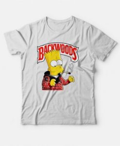 Bart Simpson Smoking T-shirt