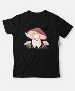 Cute Mushroom With a Knife T-Shirt