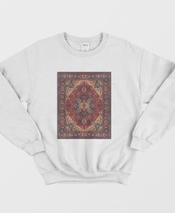 Oriental Rug Pattern Sweatshirt