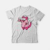 Pokemon Slowbro Frat T-shirt Slowpoke