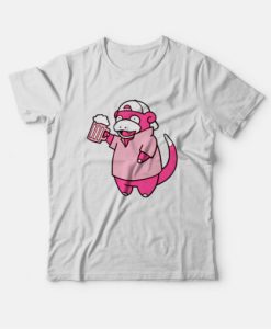 Pokemon Slowbro Frat T-shirt Slowpoke