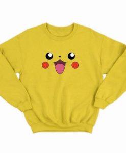 pikachu Pika pika chuuu Pokemon Sweatshirt