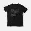 Believe In Women T-Shirt